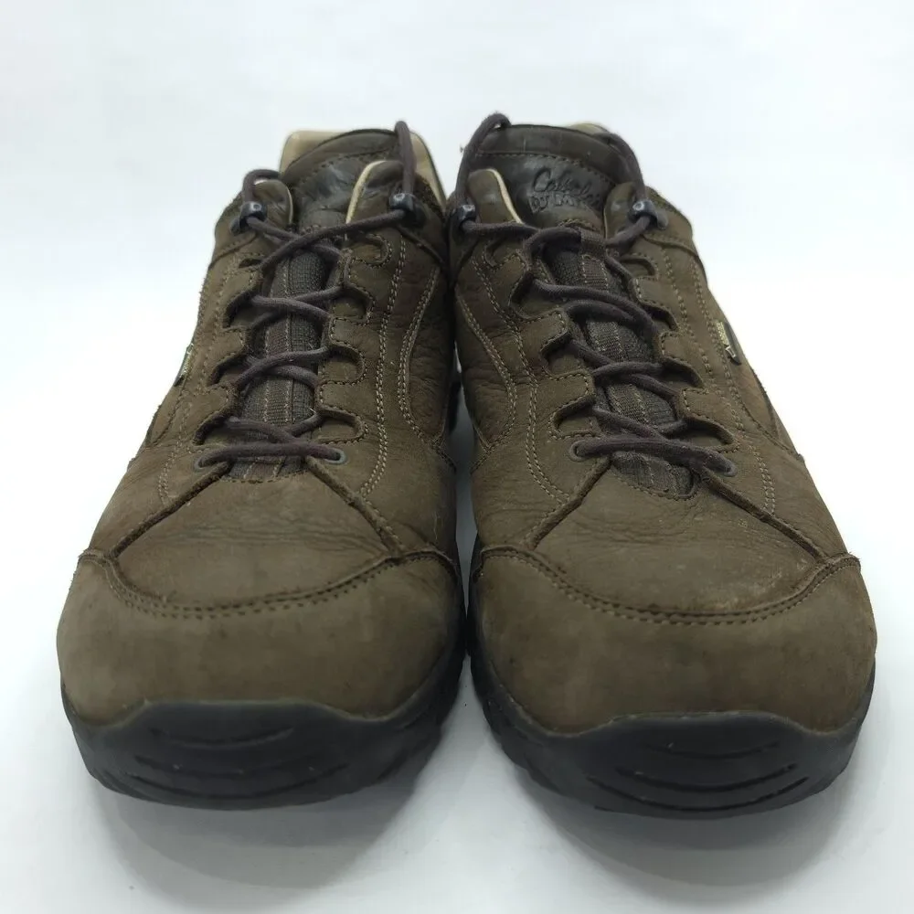 Cabela's Meindl Pflege II Hunting Hiking Shoes GoreTex Brown Mens 13 D ITALY